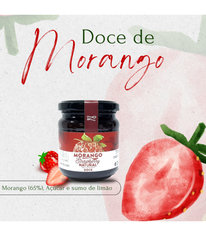 Doce de Morango Extra 240g